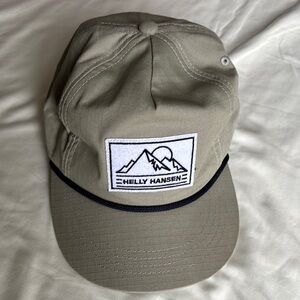 Helly Hansen Khaki Cap with Mountain Patch